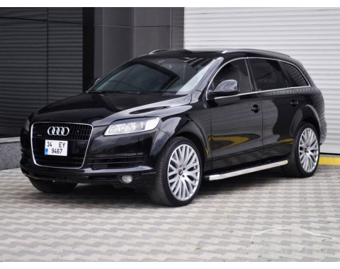 Боковые подножки NEW STAR CHROME для Audi Q7 2006-2014